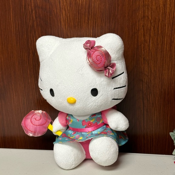 Hello Kitty Plush Holding Lollipop 10” - Picture 8 of 11